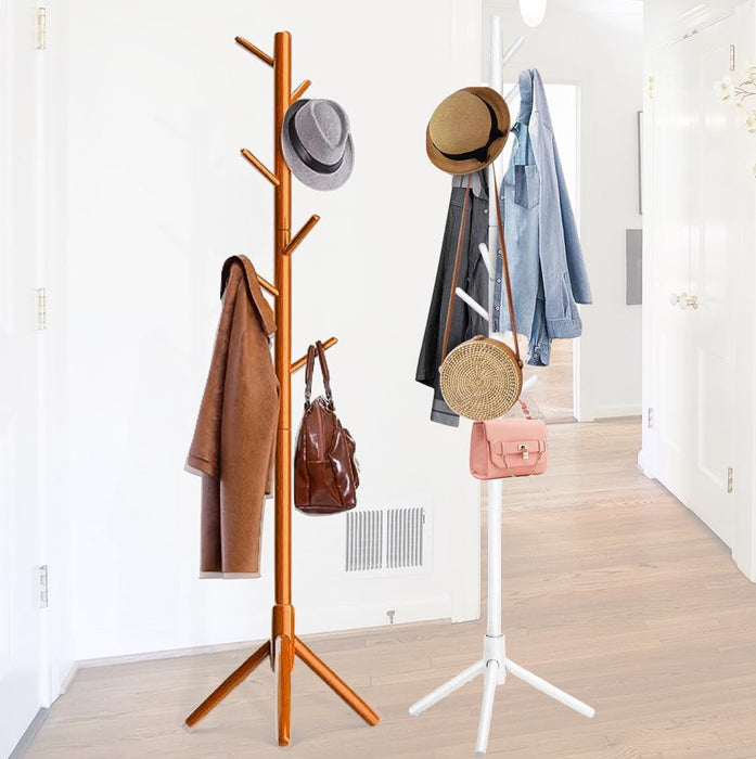 Solid Wood Coat Rack — Off The Back