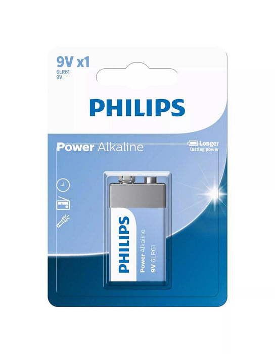 Philips Power Alkaline Battery 9V