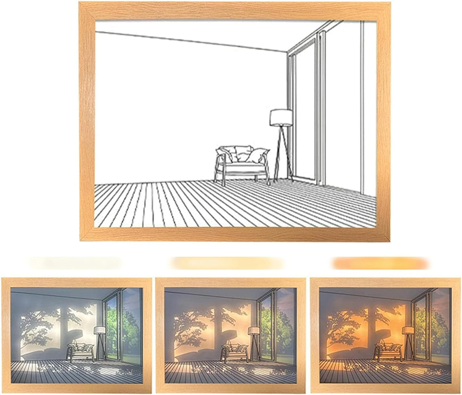 LED Backlight Painting - 3 Designs — Off The Back