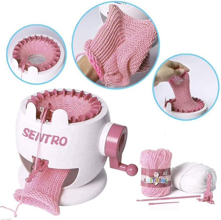 22 Needles Knitting Machine — Off The Back