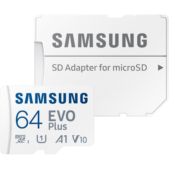 Samsung EVO Plus 64GB Micro SDXC Card w SD Adapter