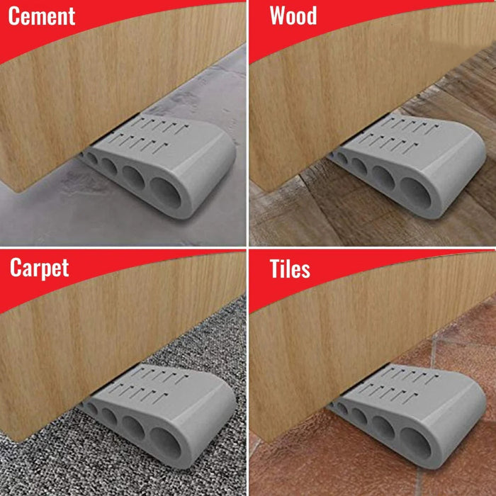 All Surface Rubber Door Stoppers 3 Pack — Off The Back