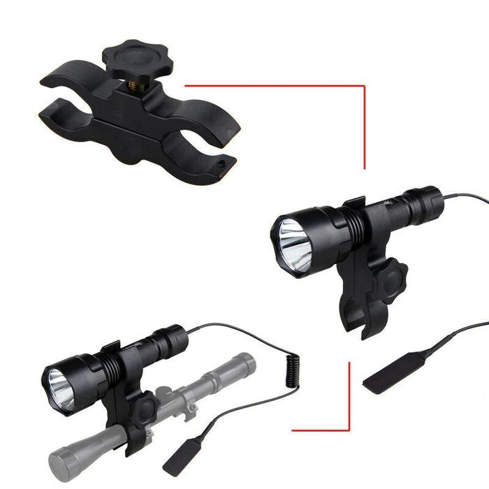 Tactical Hunting Torch with Scope Mount