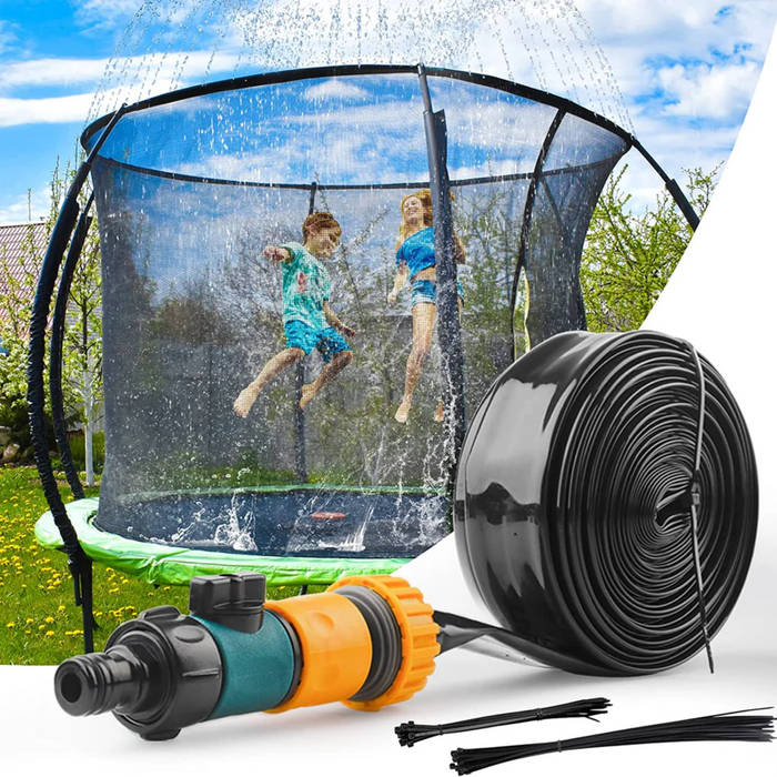 Outdoor Trampoline Sprinklers — Off The Back