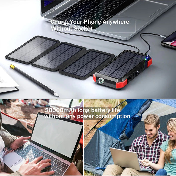 20000mAh Solar Charger Power Bank