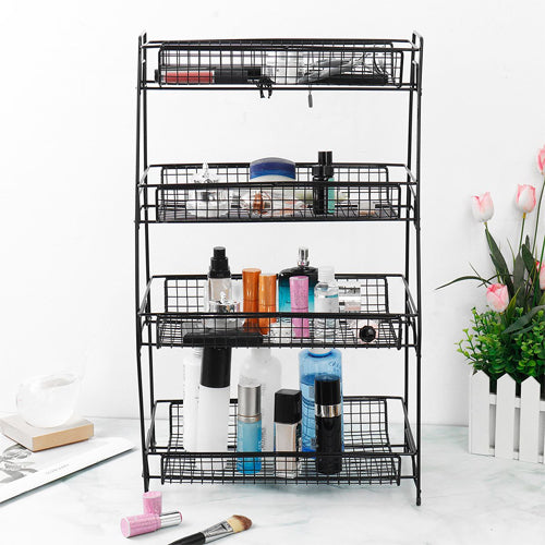 4 Tier Desktop Cosmetic Storage Rack