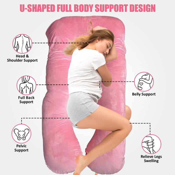 Pregnancy Body Pillow For Belly Support
