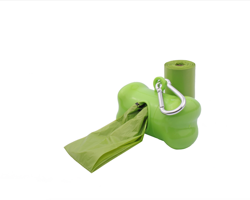 300 Biodegradable Pet Poop Bags & Dispenser