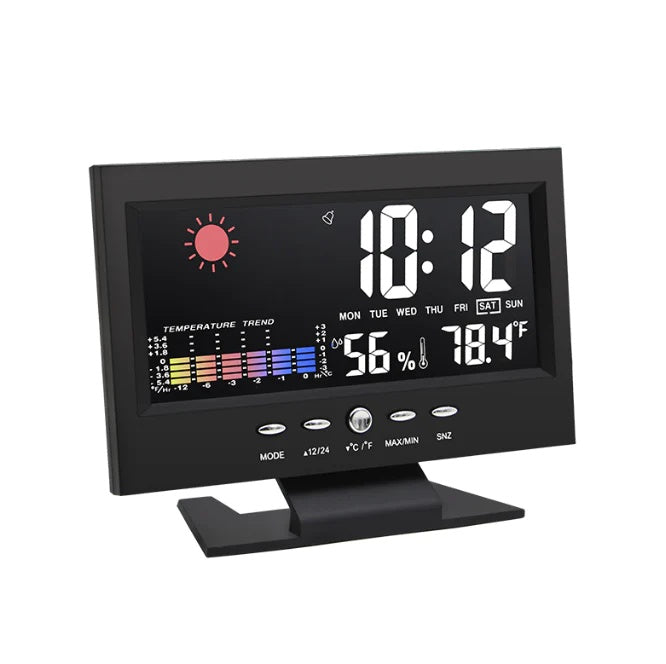 Weather Station LED Digital Clock