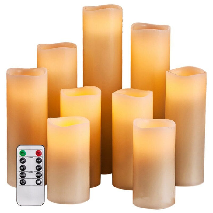 Remote Controlled Battery Operated Electronic Flameless Candles — Off