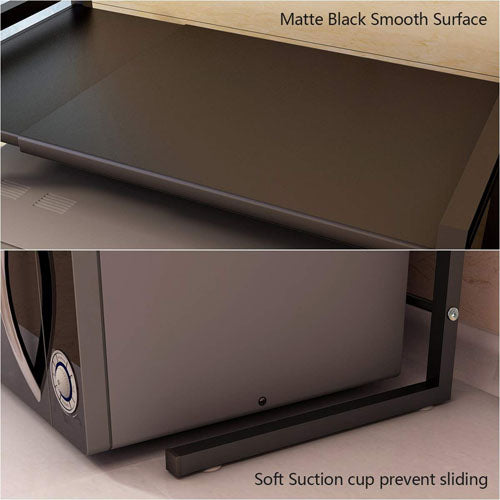 Expandable Kitchen Microwave Oven Rack - 2 Tier