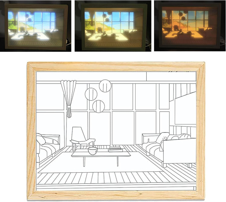 LED Backlight Painting - 3 Designs — Off The Back