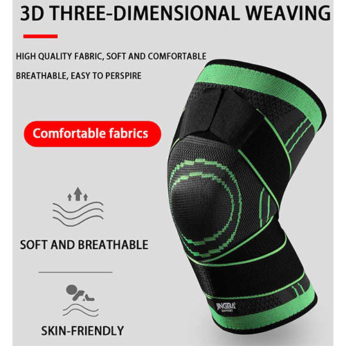Soft Protective Adjustable Knee Compression Sleeve