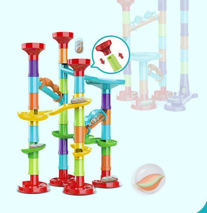 DIY Marble Run Race Set - 197 Pieces — Off The Back