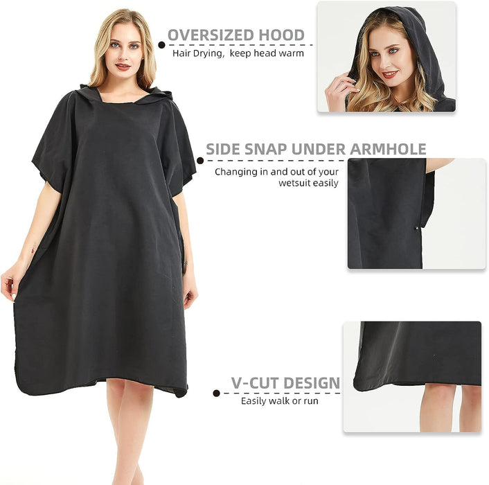 Changing Robe Towel with Hood — Off The Back