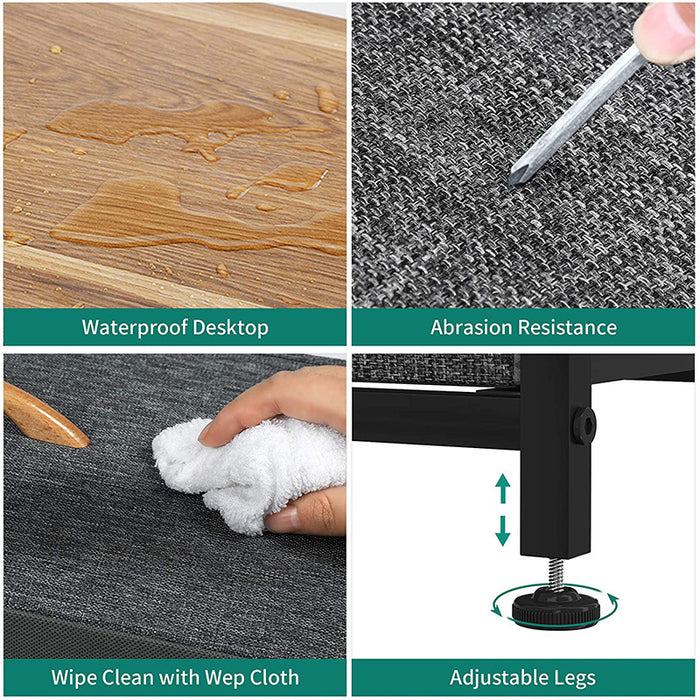 7 Drawers Steel Frame Fabric Storage Tower