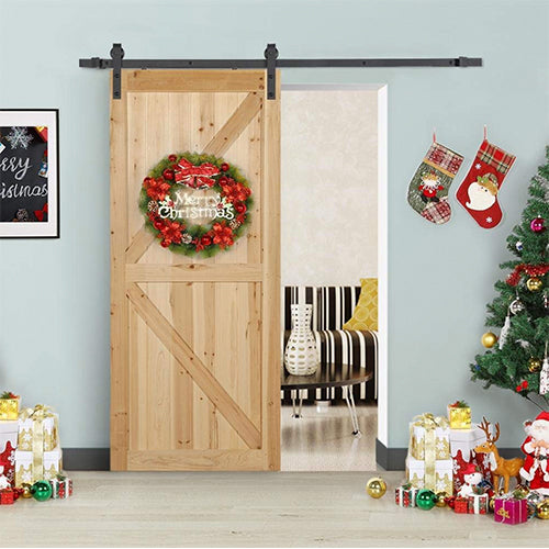 Sliding Barn Door Hardware Kit Exceeds 100,000 Times Of Rolling Tests