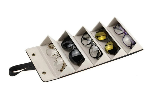 Five-Slot Travel Sunglasses Organiser