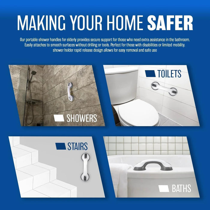 Bathroom Grab Bars - 2 Packs