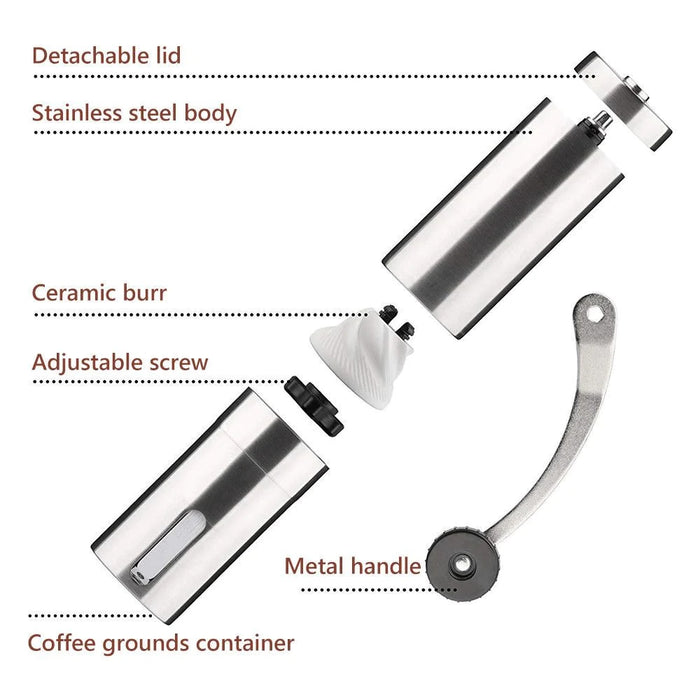 Stainless Steel Coffee & Spice Grinder