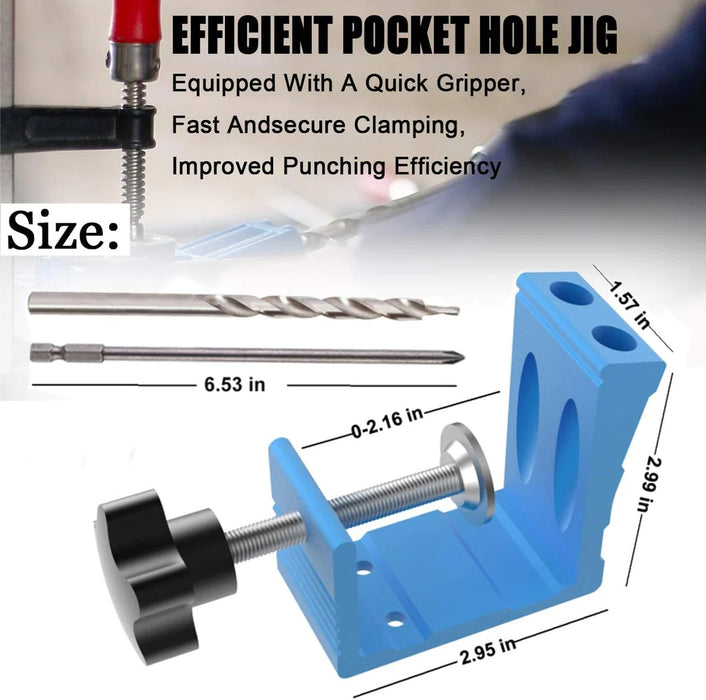 78pcs Pocket Hole Jig Kit