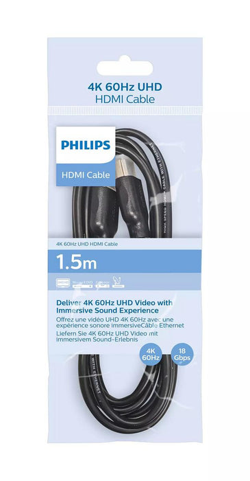 Philips 4K 60HZ HD Ethernet HDMI Cable 1.5M