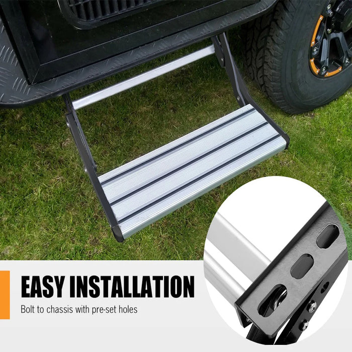 Pull Out Folding Caravan Step