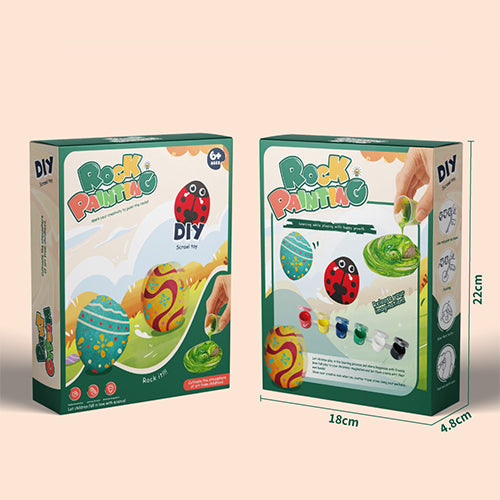 Rock Painting Kit - 35 Piece Set