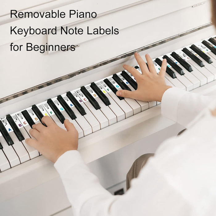 Removable Piano Keyboard Note Labels — Off The Back
