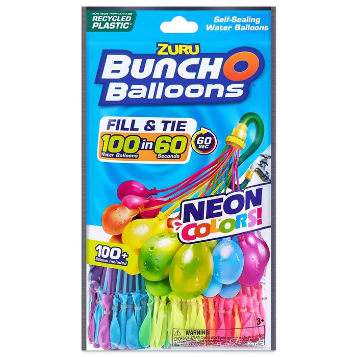 Zuru Bunch O' Balloons Neon - 100 Balloons