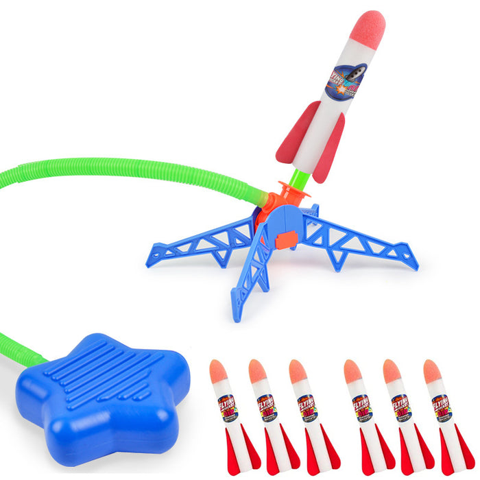 Kids Foam Rocket Launcher Toy