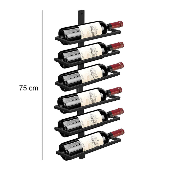 Wall Mounted Wine Bottle Rack Holder