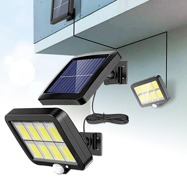 Solar LED Motion Sensor Security Light — Off The Back