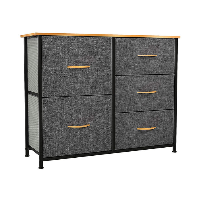7 Drawers Steel Frame Fabric Storage Tower