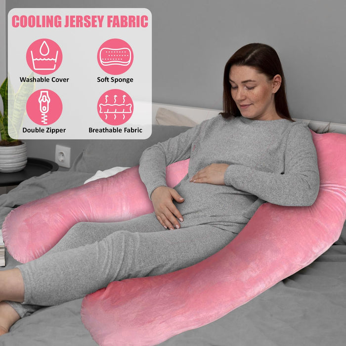 Pregnancy Body Pillow For Belly Support