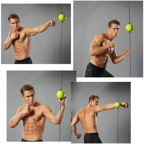 Boxing Quick Puncher Reflex Ball — Off The Back
