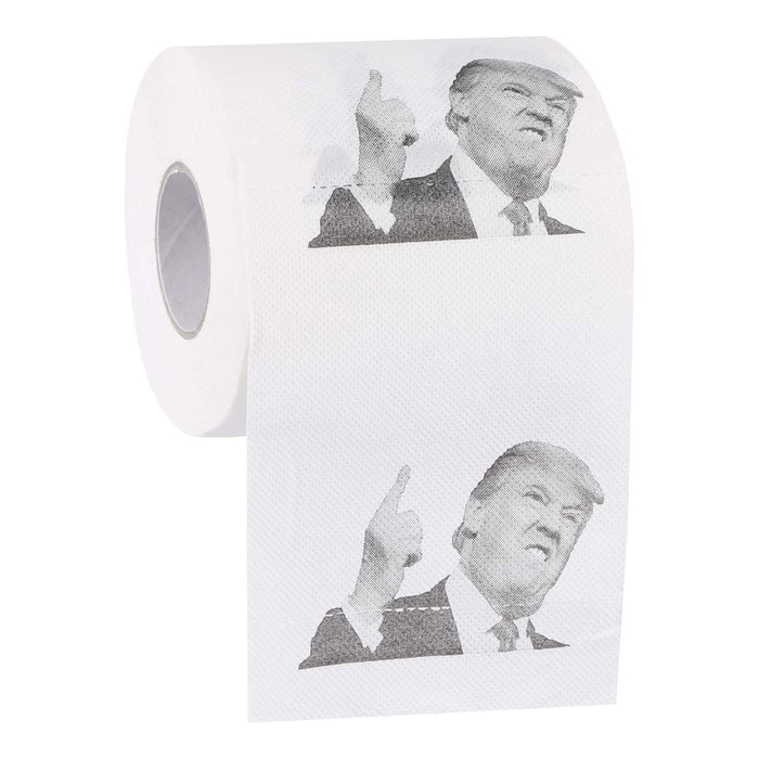 Donald Trump Kiss Prank Funny Joke Toilet Paper 2 Rolls