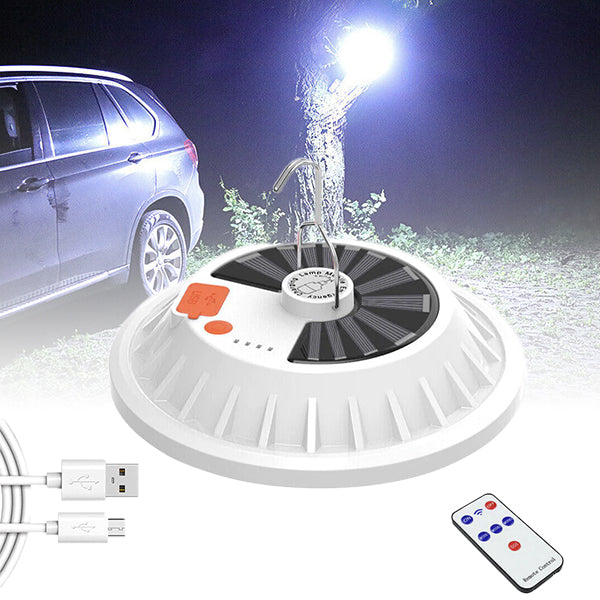 120 LED Solar Camping Tent Light