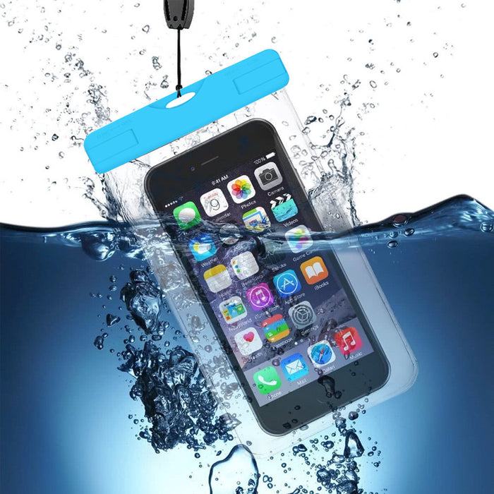Titan Smartphone Waterproof Dry Bag Blue