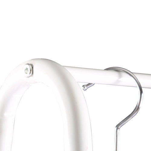 Entryway Clothes Rack Storage With Shelf