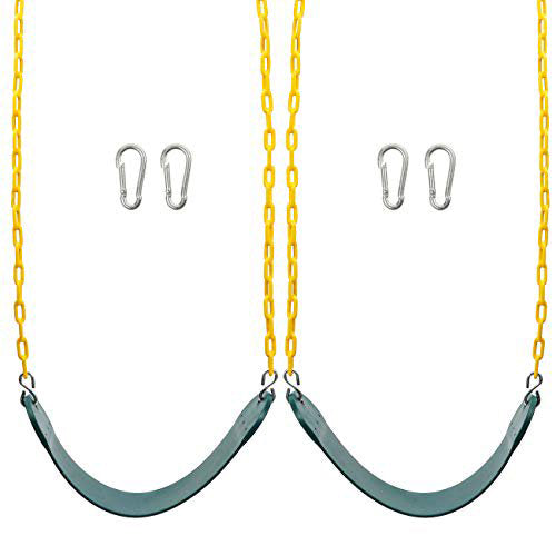 Heavy Duty Swing Seat with Coated Chain