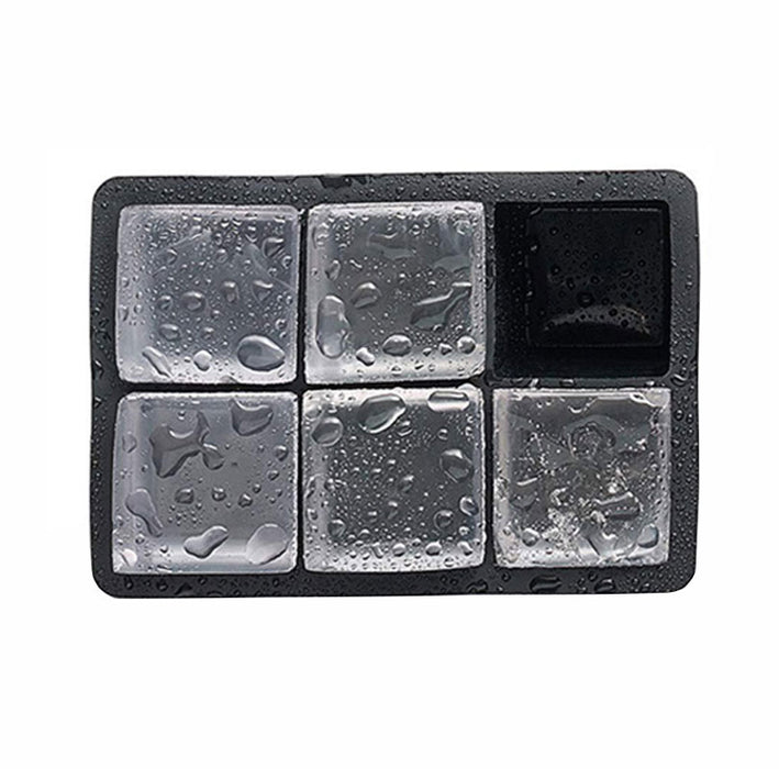 Silicone 6 Ice Cube Molds 2 Pack