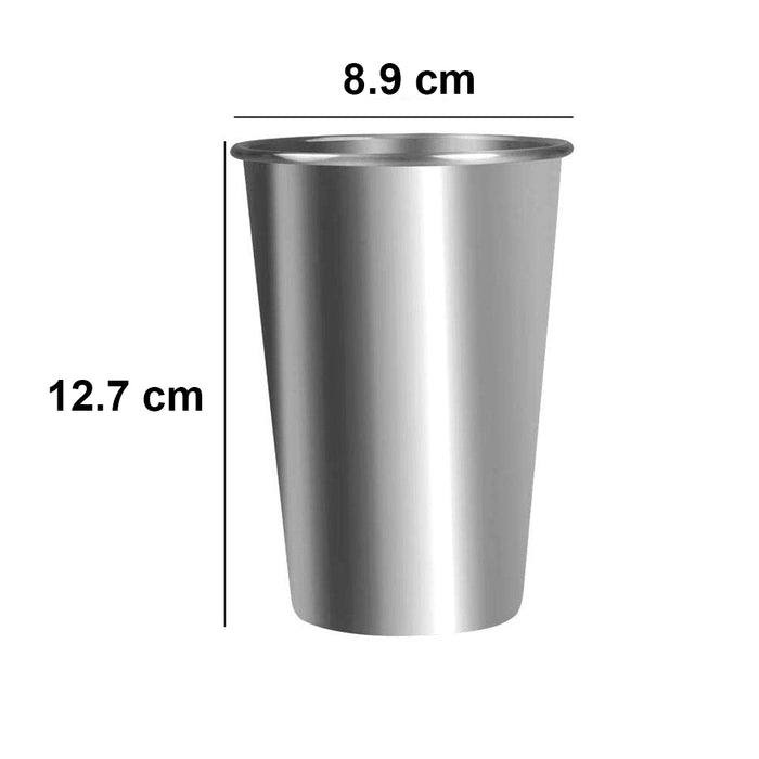 Stainless Steel Shatterproof Cups - 5 Pack