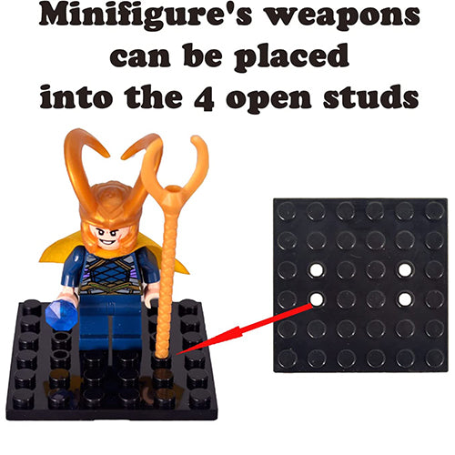 Minifigures Display Case 5 Pack