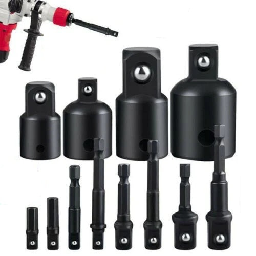12 Piece Drill Socket Adapter Set