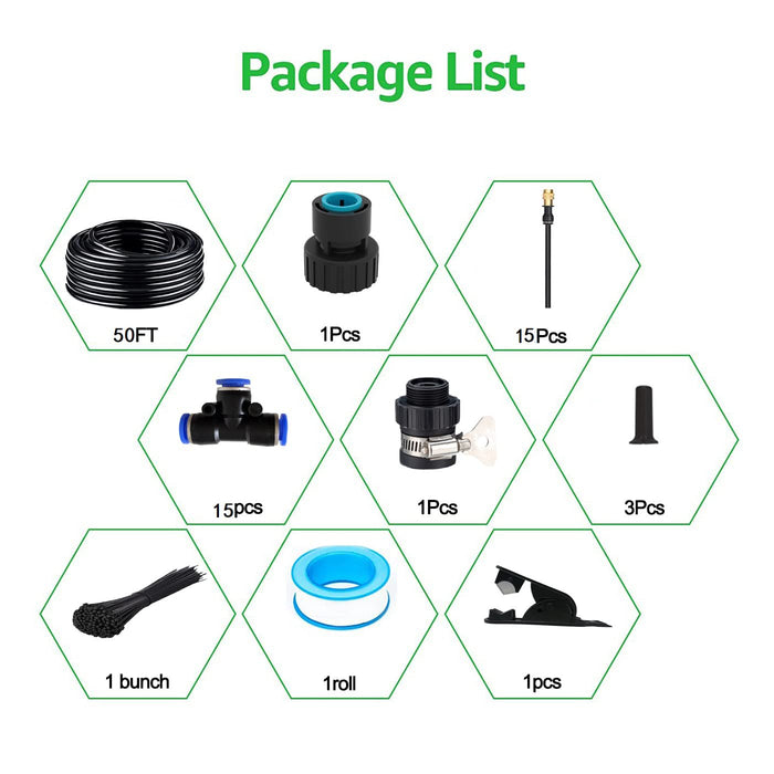 Automatic Garden Irrigation System Kit