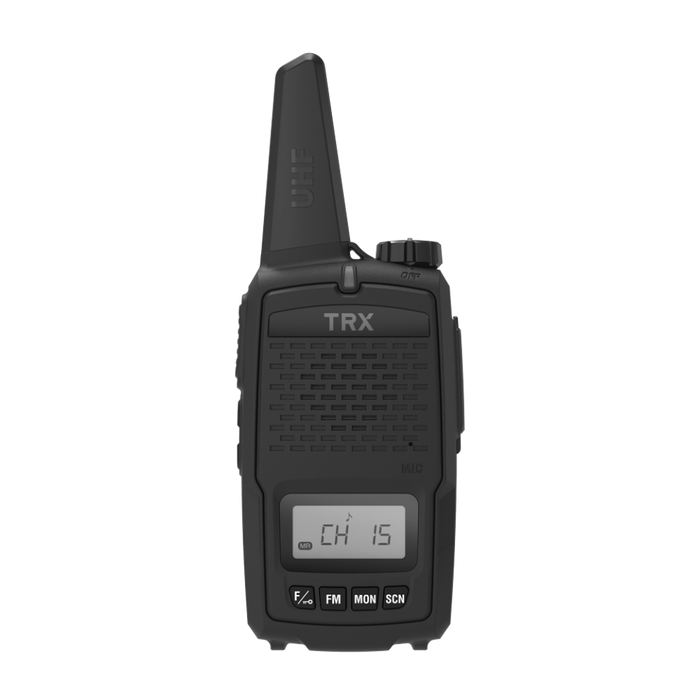 TRX 2W UHF CB Black w Li-ion Battery