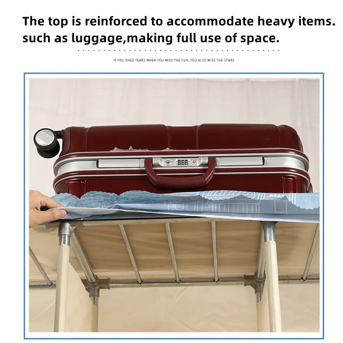 Portable Fabric Wardrobe Organiser - Medium