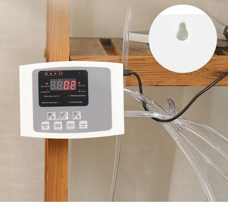 Solar Powered Automatic Digital Timer Watering System - Double Pump