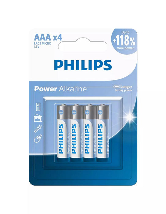 Philips Power Alkaline Battery AAA